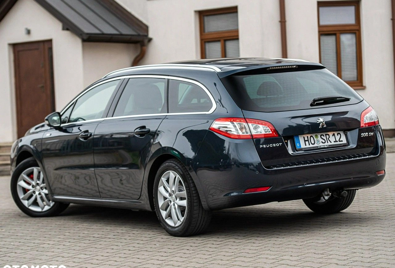 Peugeot 508 cena 32700 przebieg: 127000, rok produkcji 2013 z Bobolice małe 466